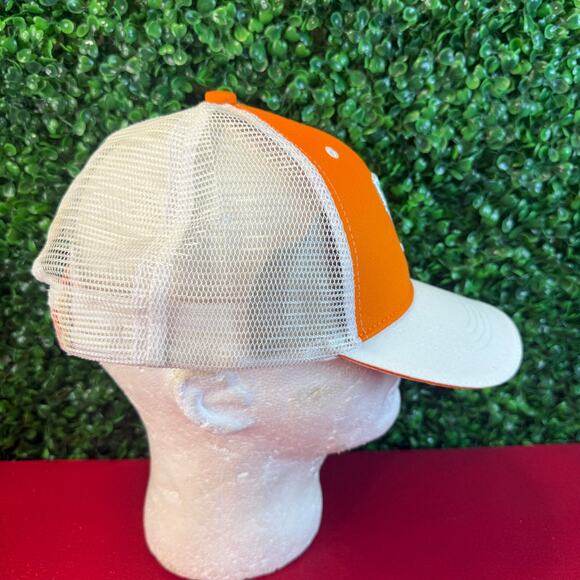 Texas Whataburger Great Taste Trucker Adult Cap Hat Rare Orange White - Picture 4 of 8